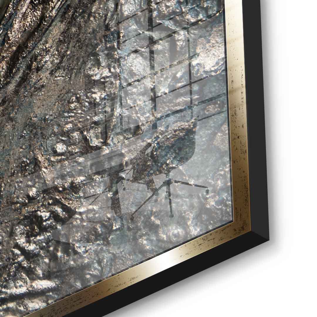 Golden Passion - Acrylic glass