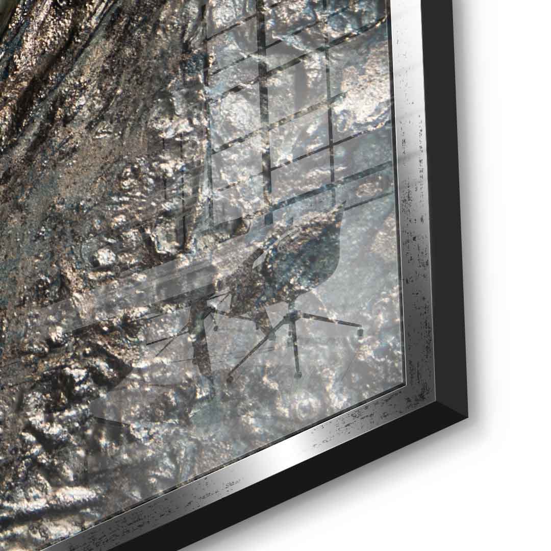 Golden Passion - Acrylic glass