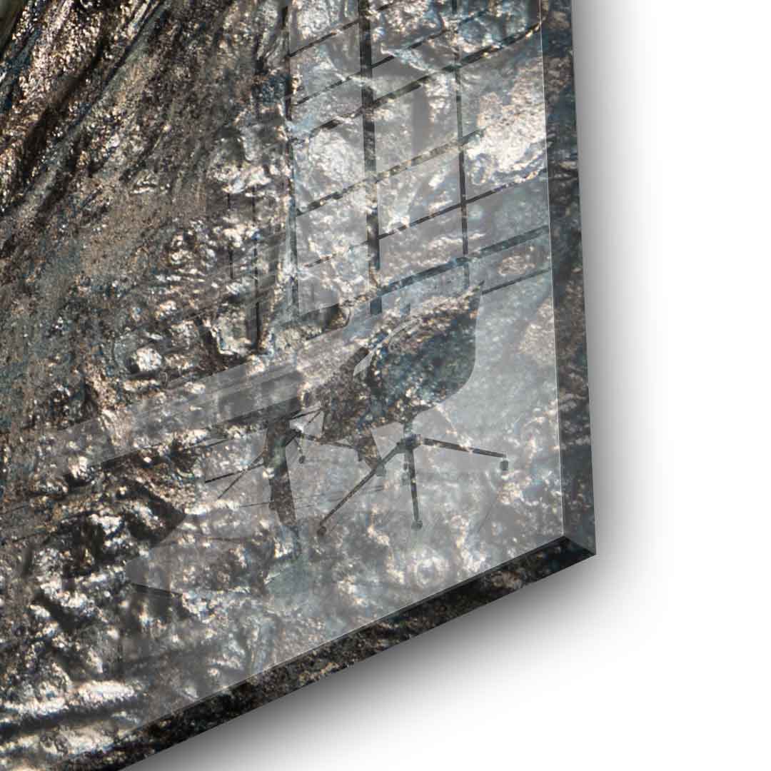 Golden Passion - Acrylic glass