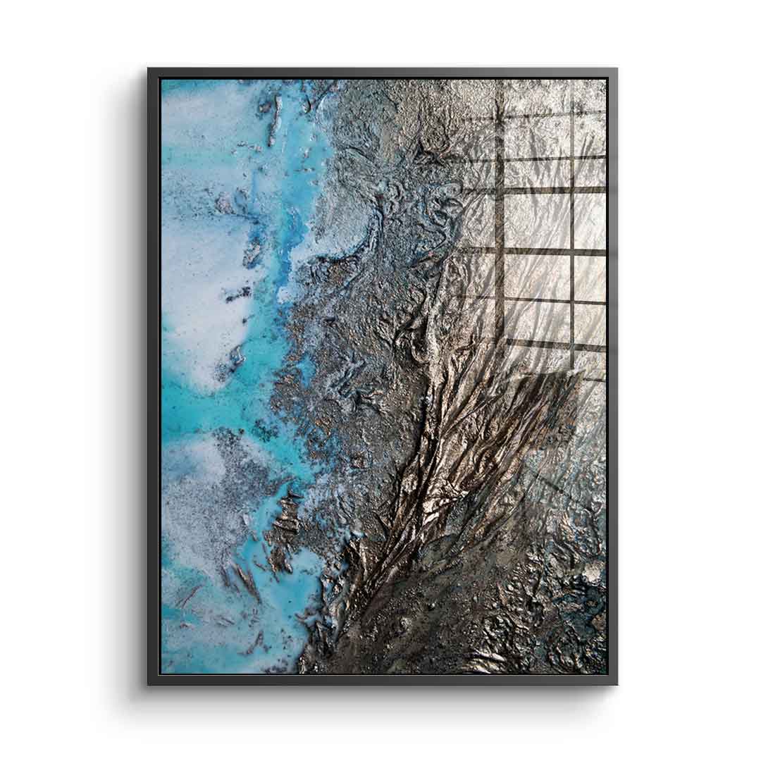 Golden Passion - Acrylic glass