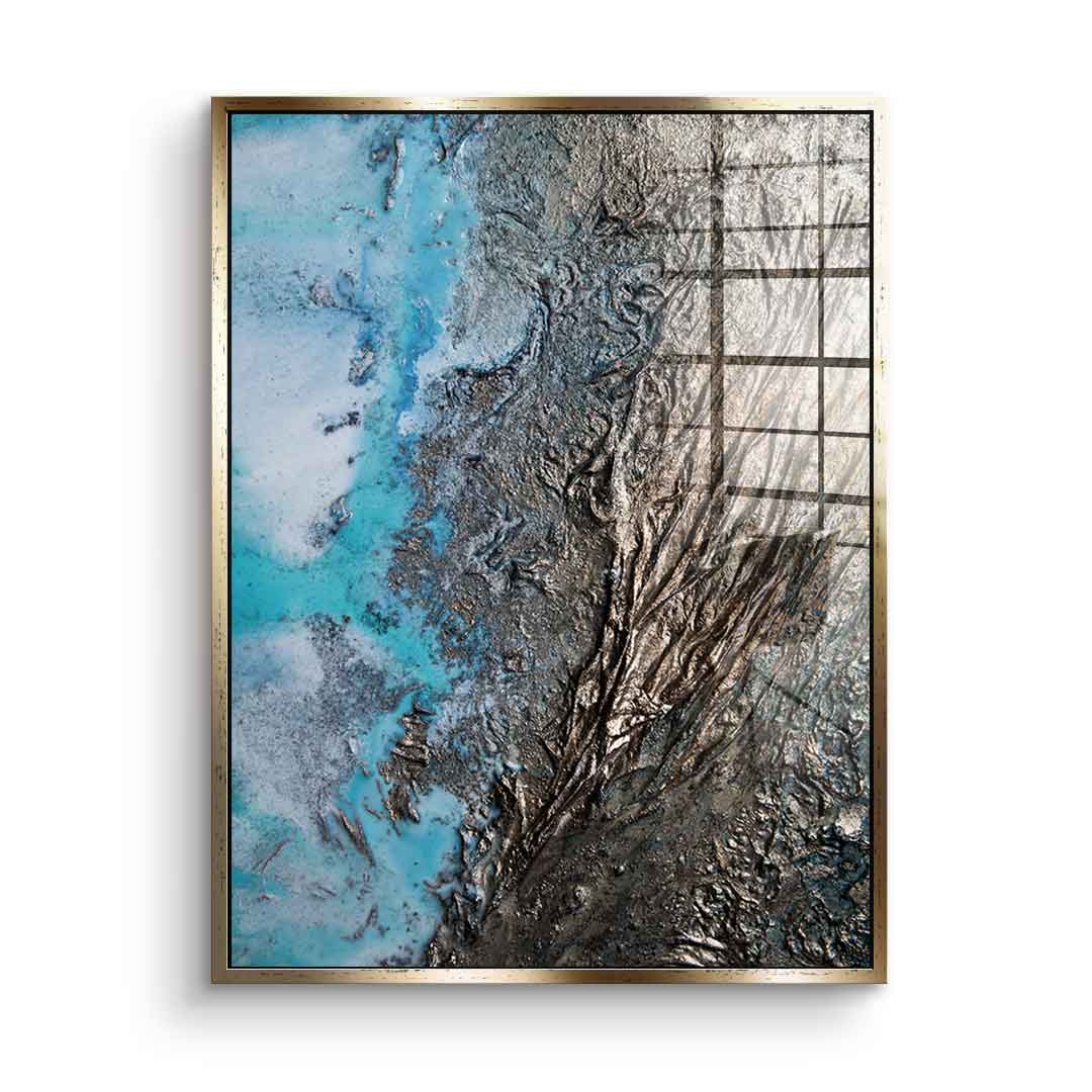 Golden Passion - Acrylic glass