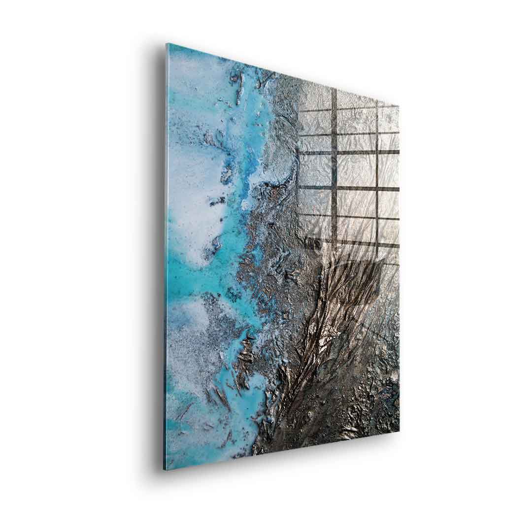 Golden Passion - Acrylic glass