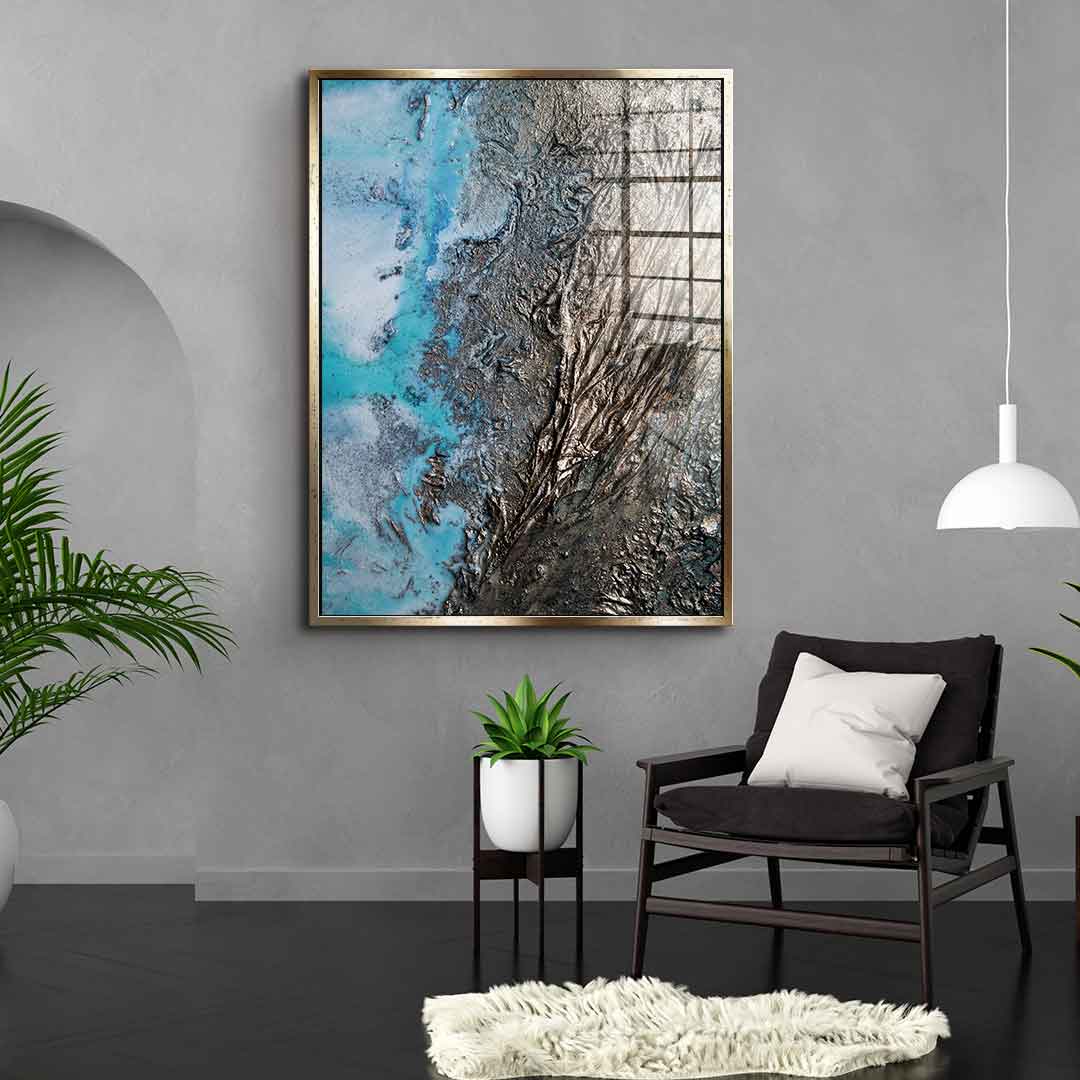 Golden Passion - Acrylglas