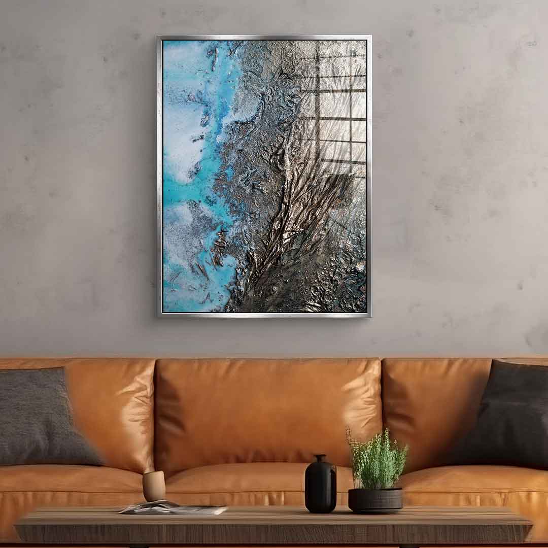 Golden Passion - Acrylic glass