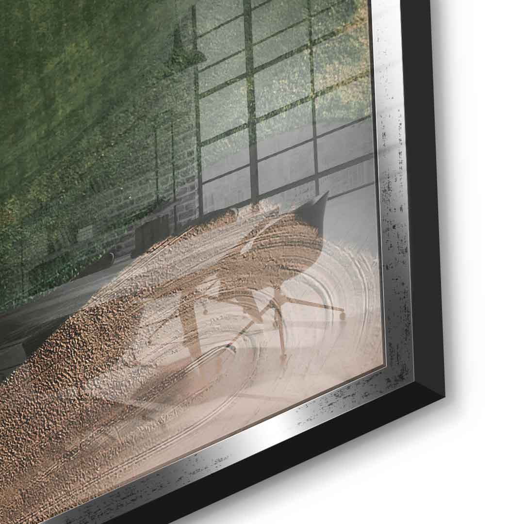 Driven by dreams #Golf V1 - Square Edition - Acrylic glass print