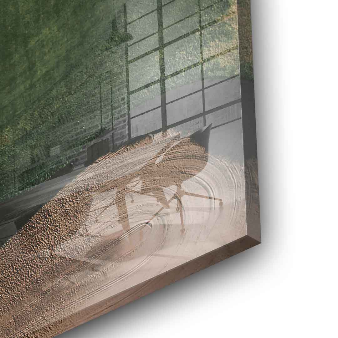 Driven by dreams #Golf V1 - Square Edition - Acrylic glass print