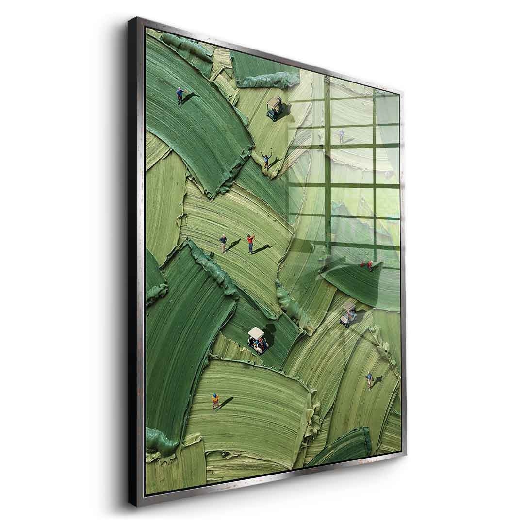 Golf in Action - Acrylglas