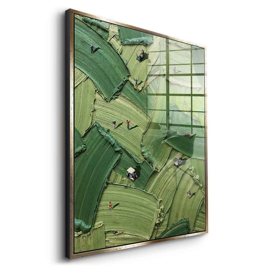 Golf in Action - Acrylic glass