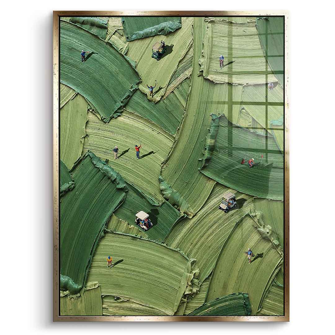 Golf in Action - Acrylic glass
