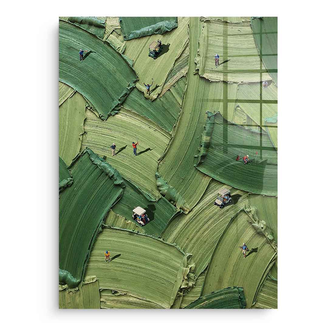 Golf in Action - Acrylic glass