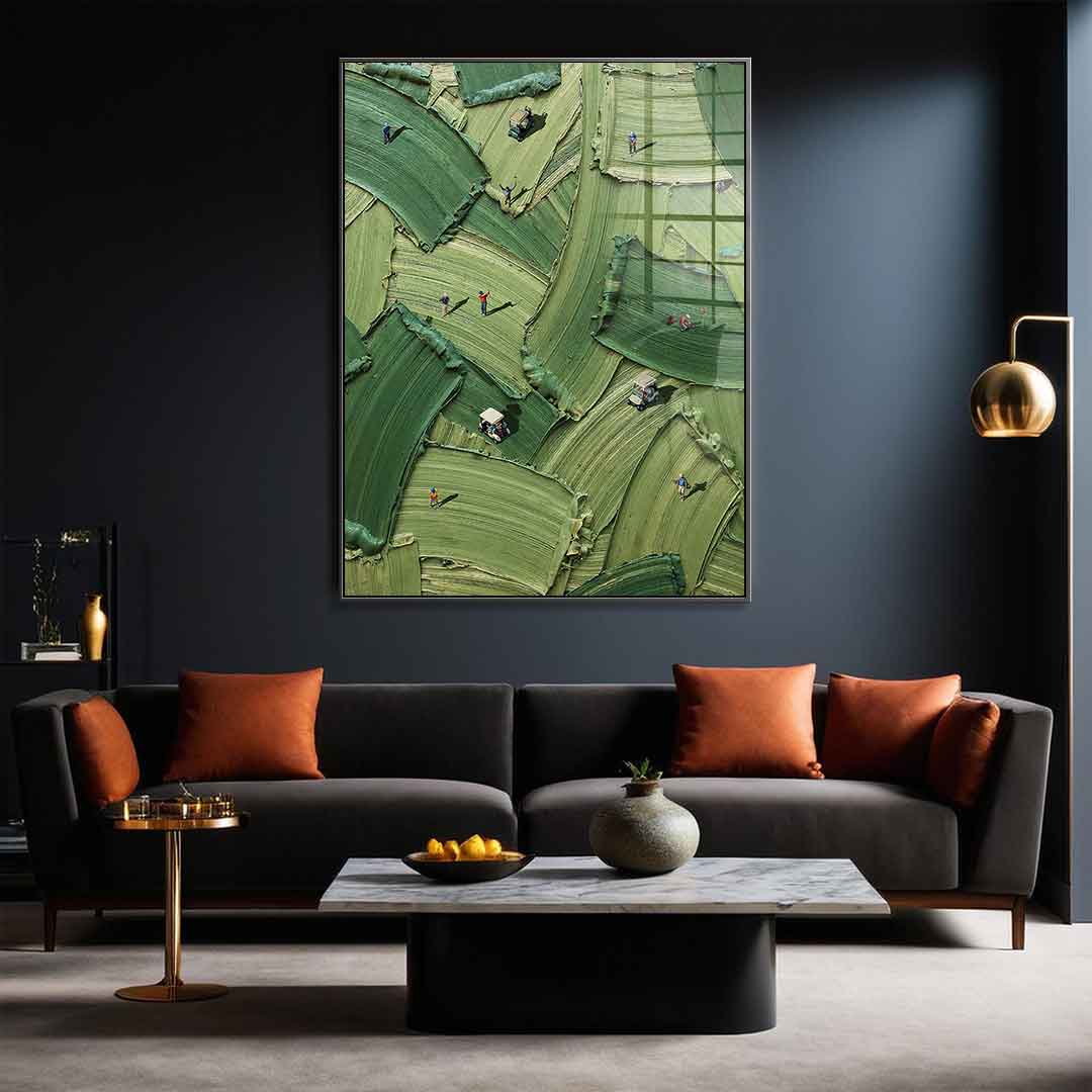 Golf in Action - Acrylic glass