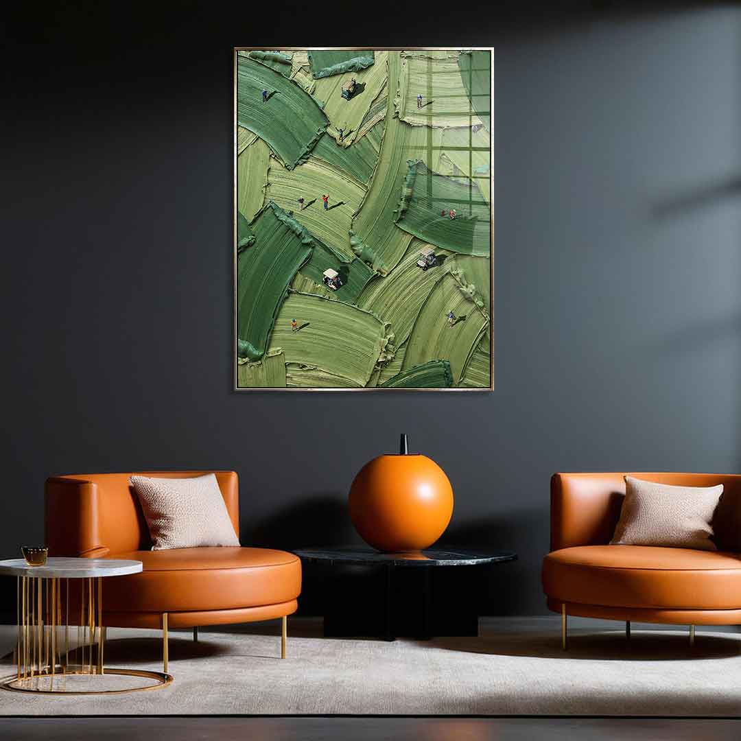 Golf in Action - Acrylglas