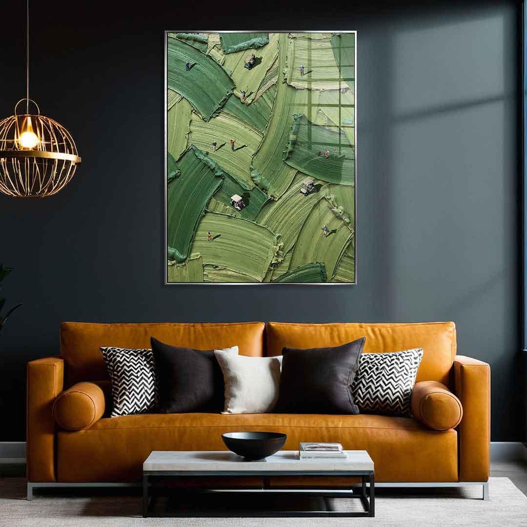 Golf in Action - Acrylic glass
