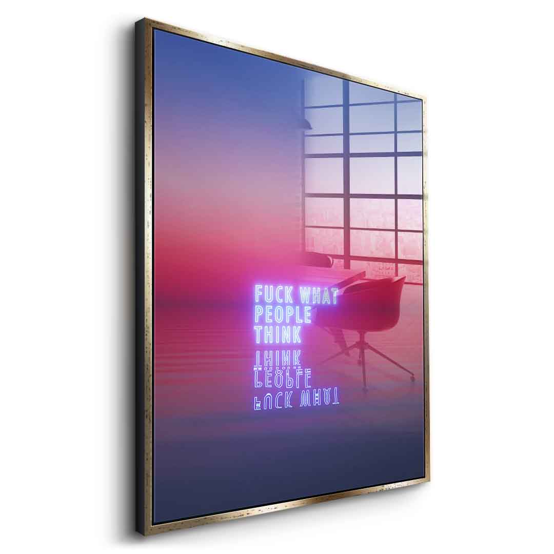 Gotta Be Happy - Acrylglas