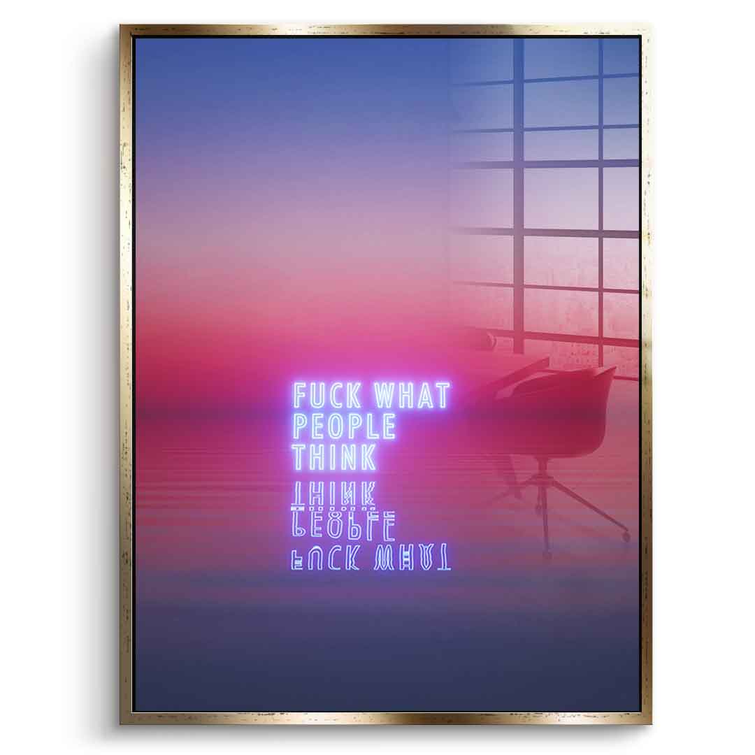 Gotta Be Happy - Acrylglas