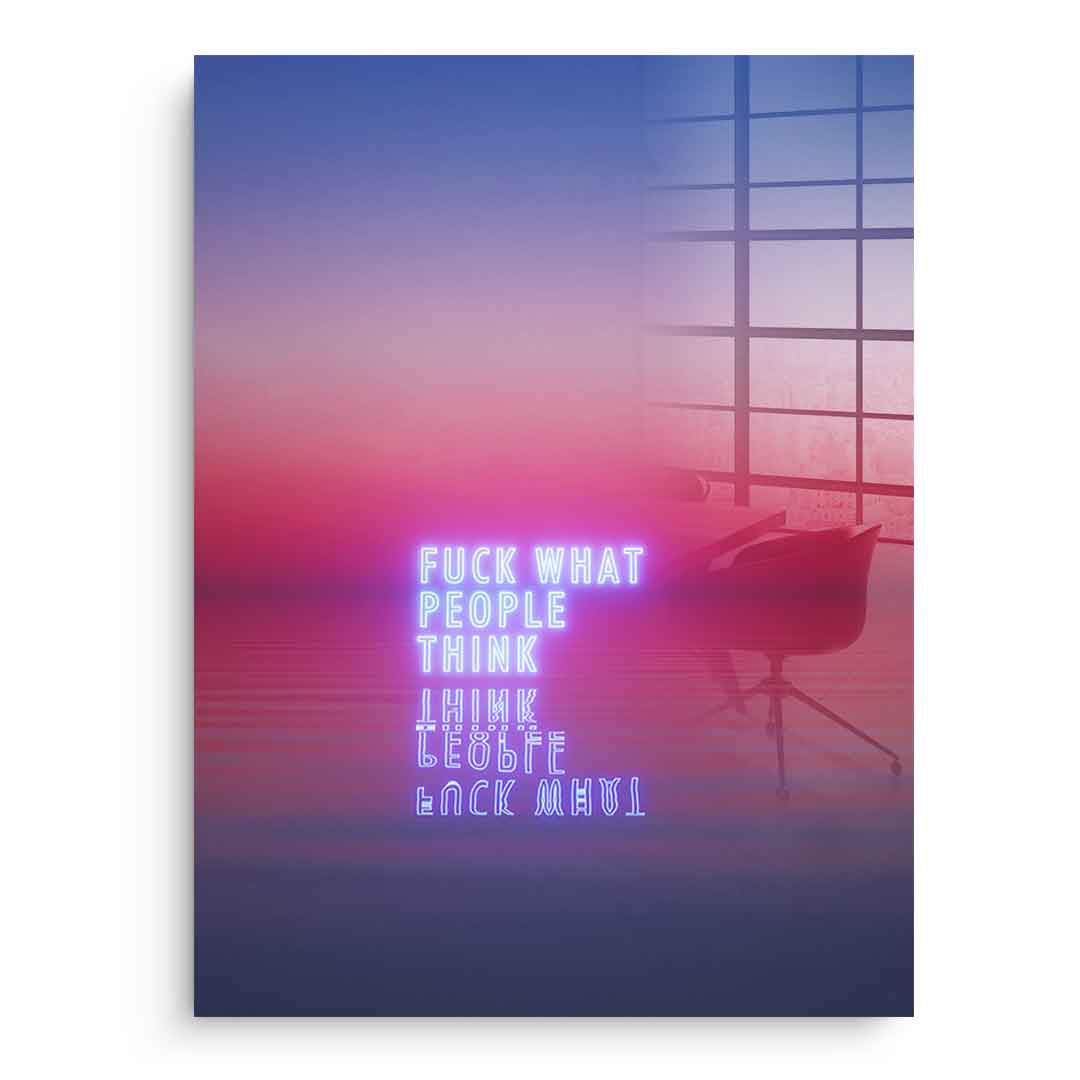 Gotta Be Happy - Acrylglas