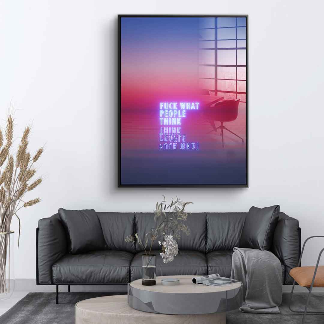 Gotta Be Happy - Acrylglas