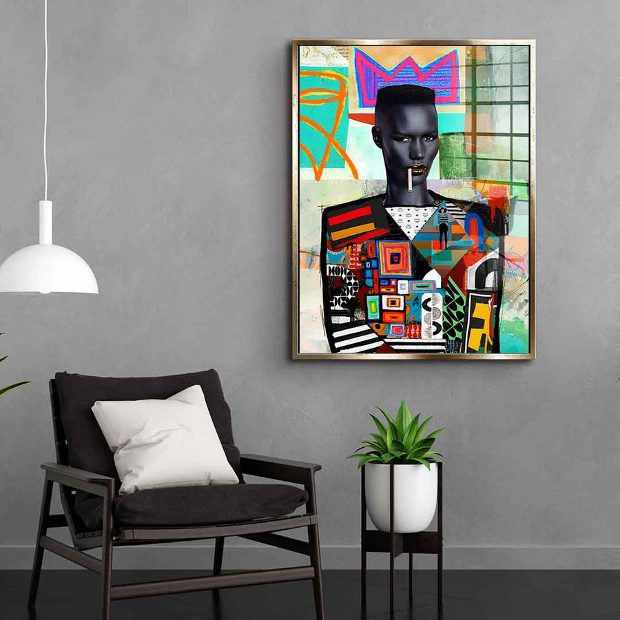 Grace Jones - Acrylic glass