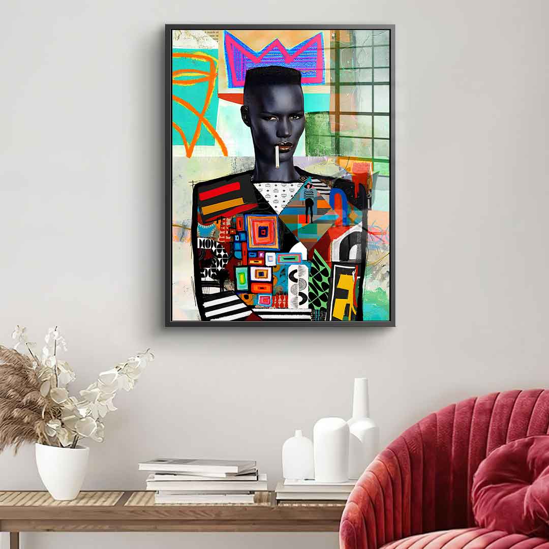 Grace Jones - Acrylic glass