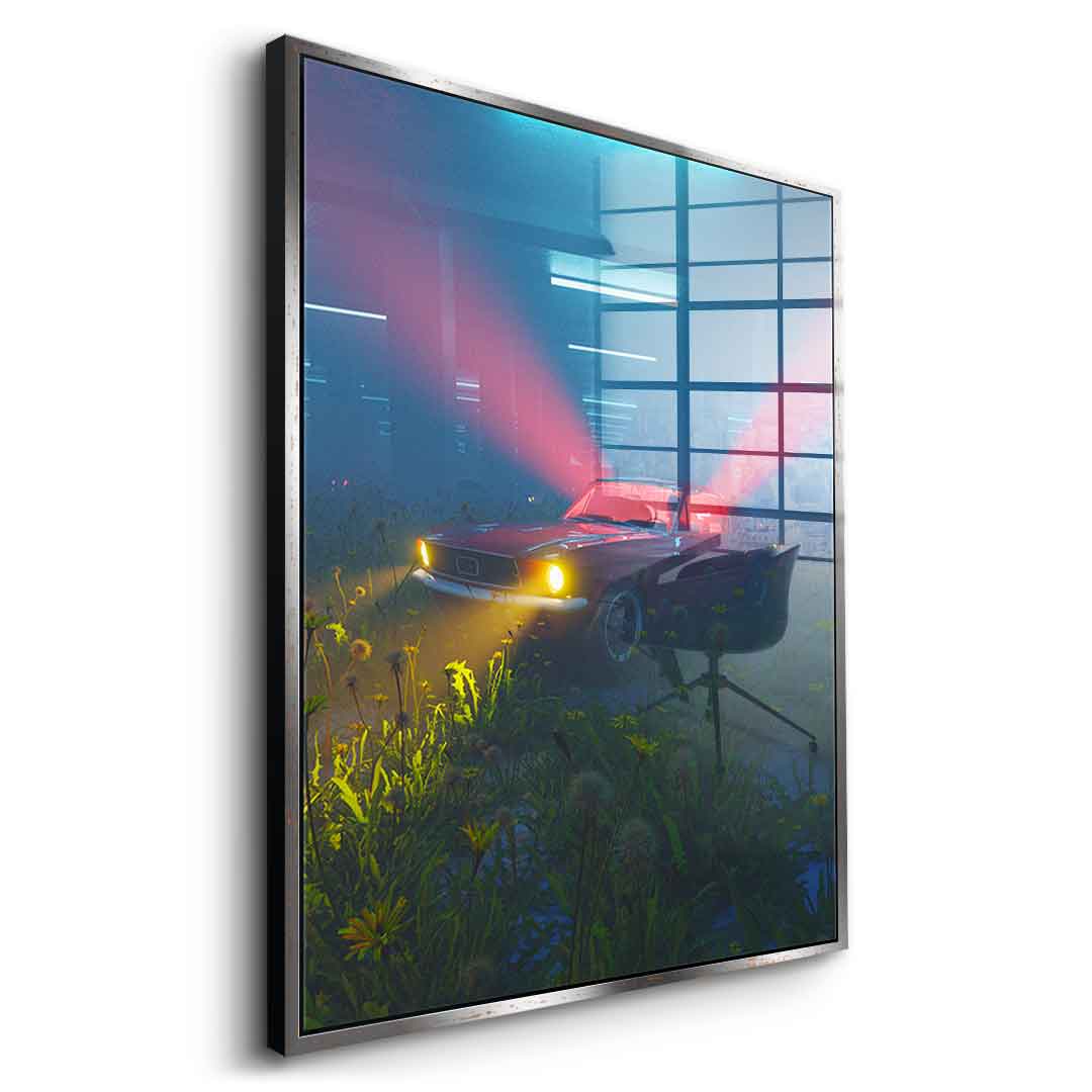 Green Garage - Acrylic glass