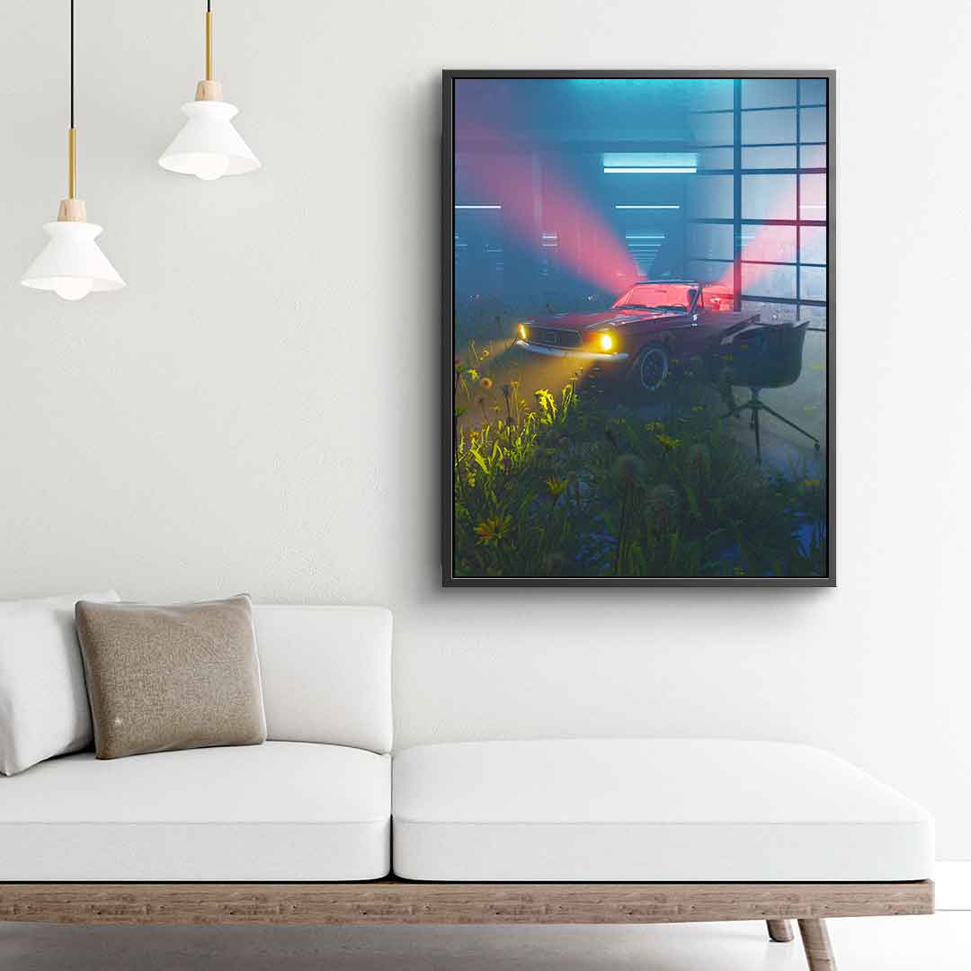 Green Garage - Acrylglas