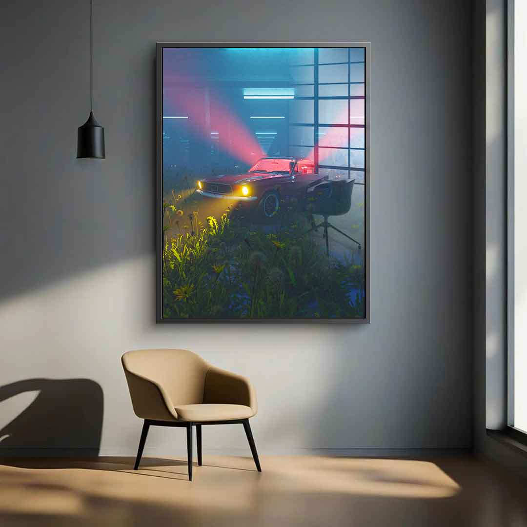 Green Garage - Acrylglas