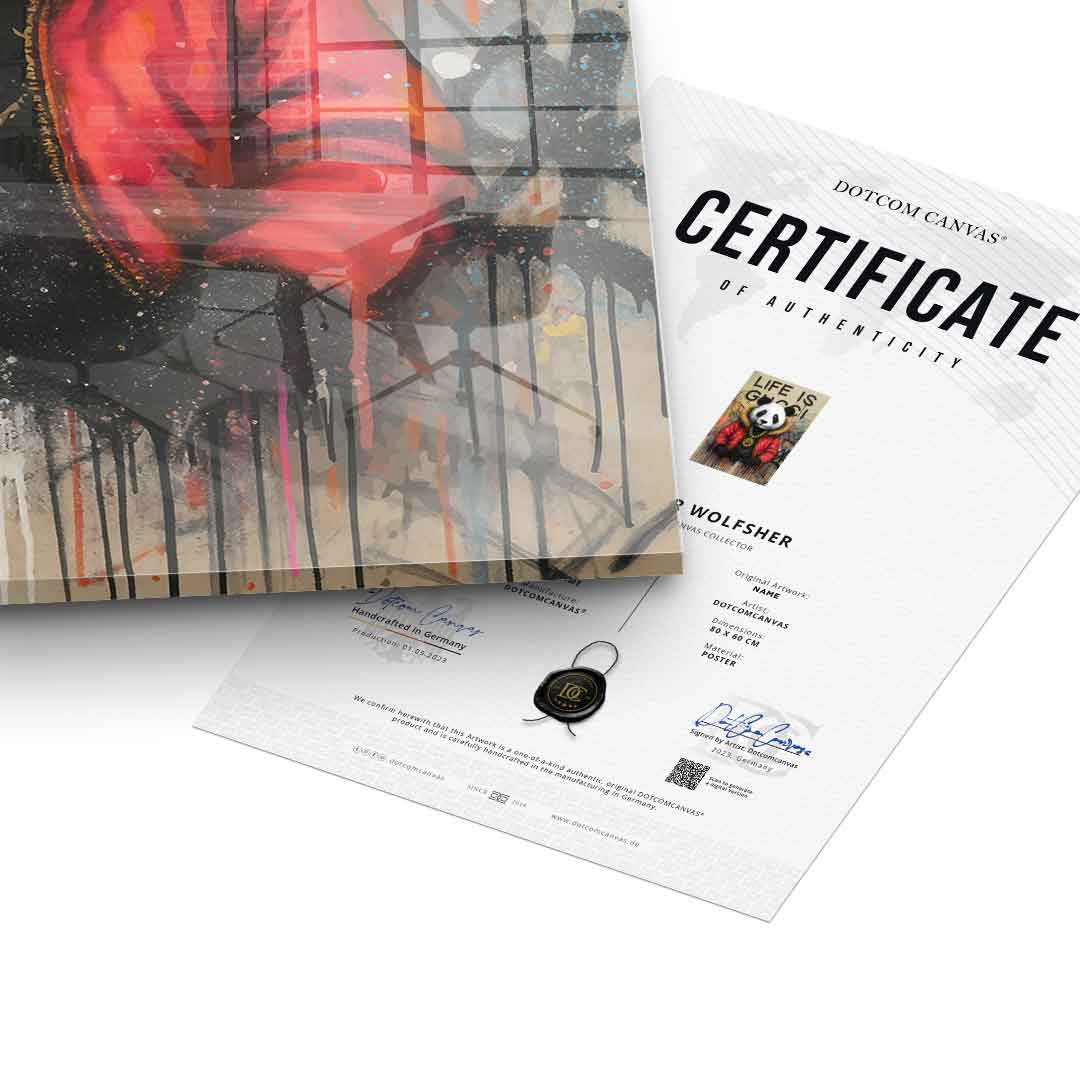 Gucci Panda - Acrylic Glass