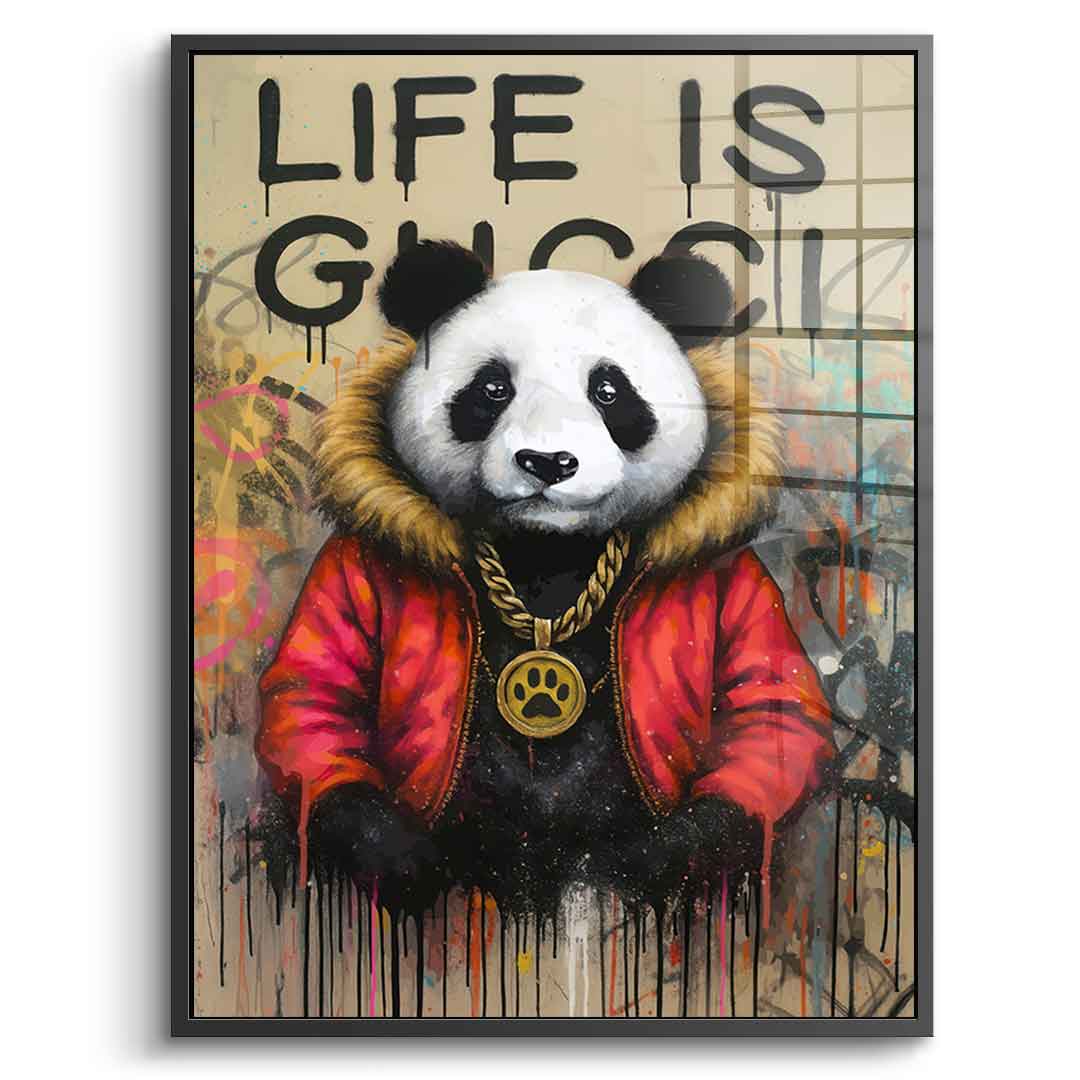 Gucci Panda - Acrylic Glass
