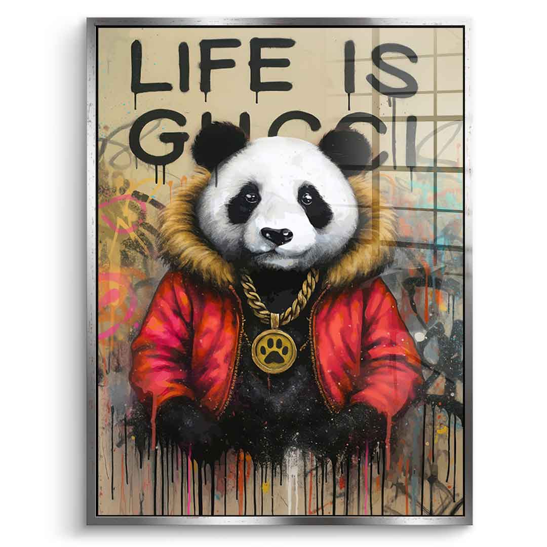Gucci Panda - Acrylic Glass
