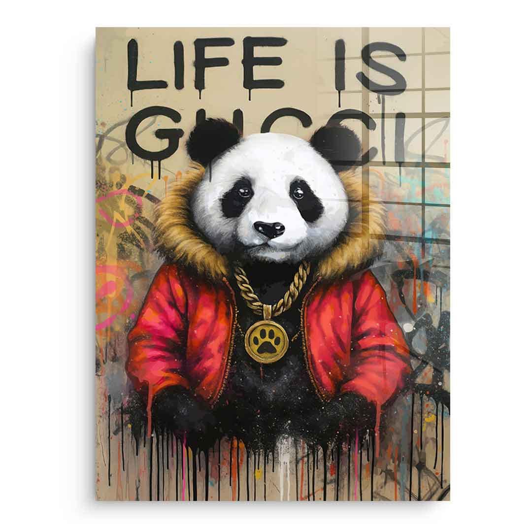 Gucci Panda - Acrylic Glass