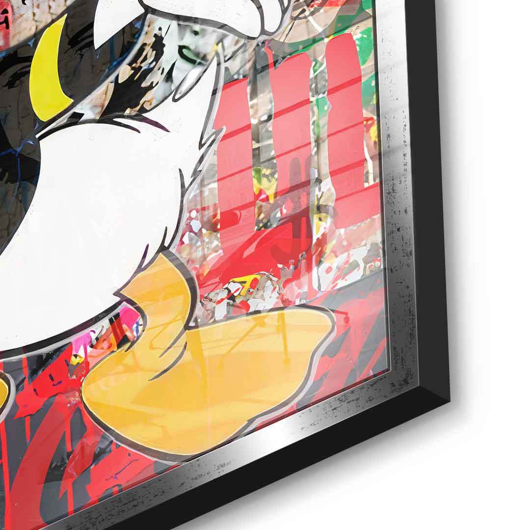 Happy Duck - Acrylglas