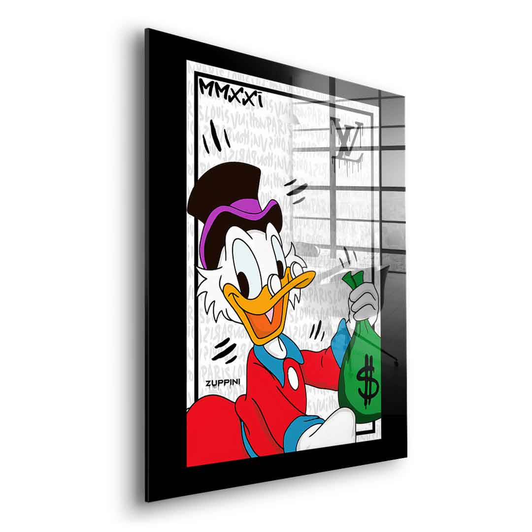 Happy Scrooge 2 - Acrylic glass