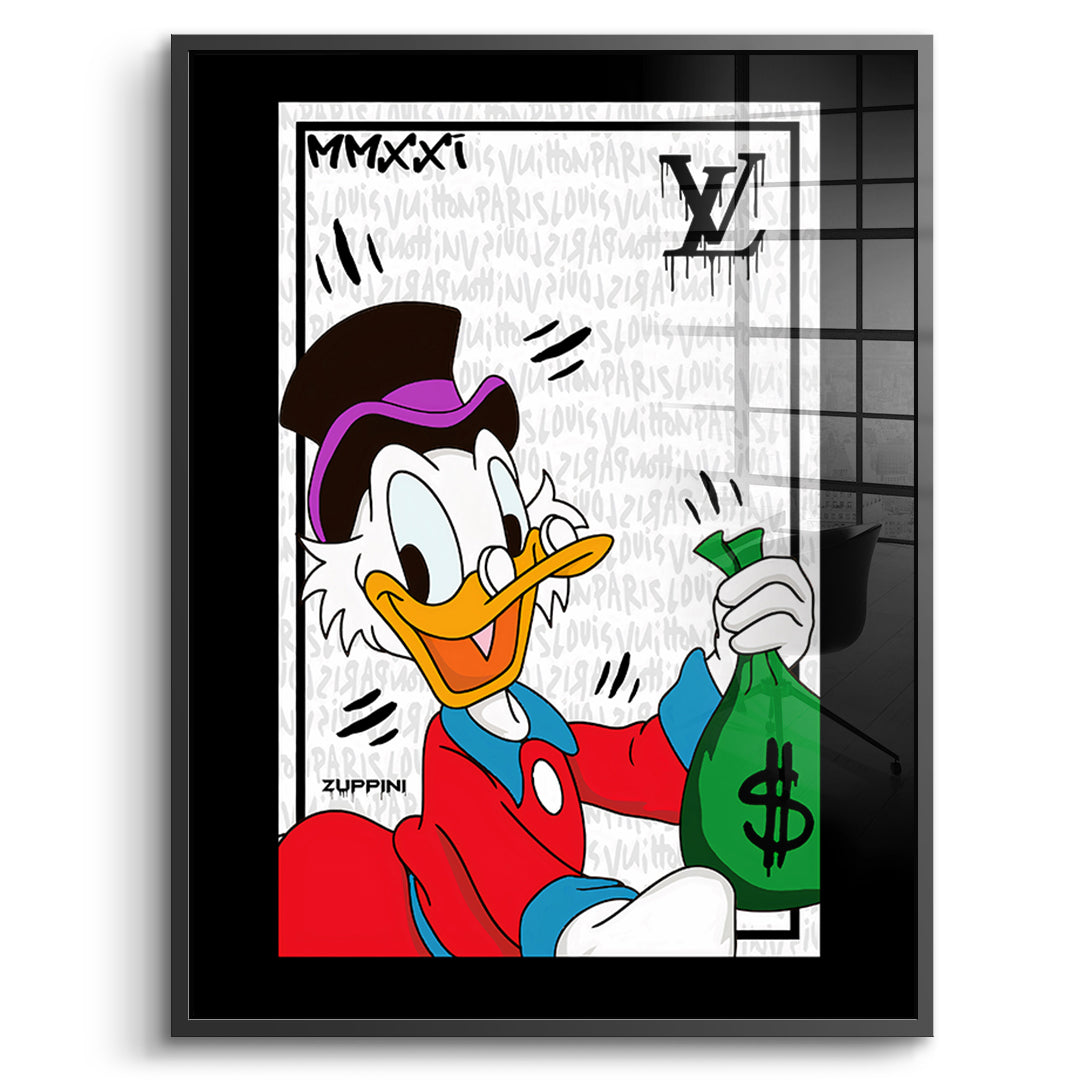 Happy Scrooge 2 - Acrylglas