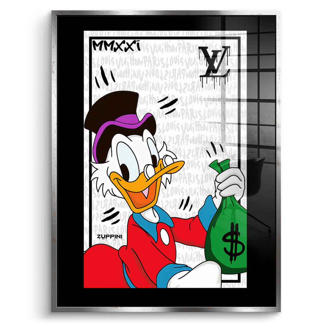 Happy Scrooge 2 - Acrylglas