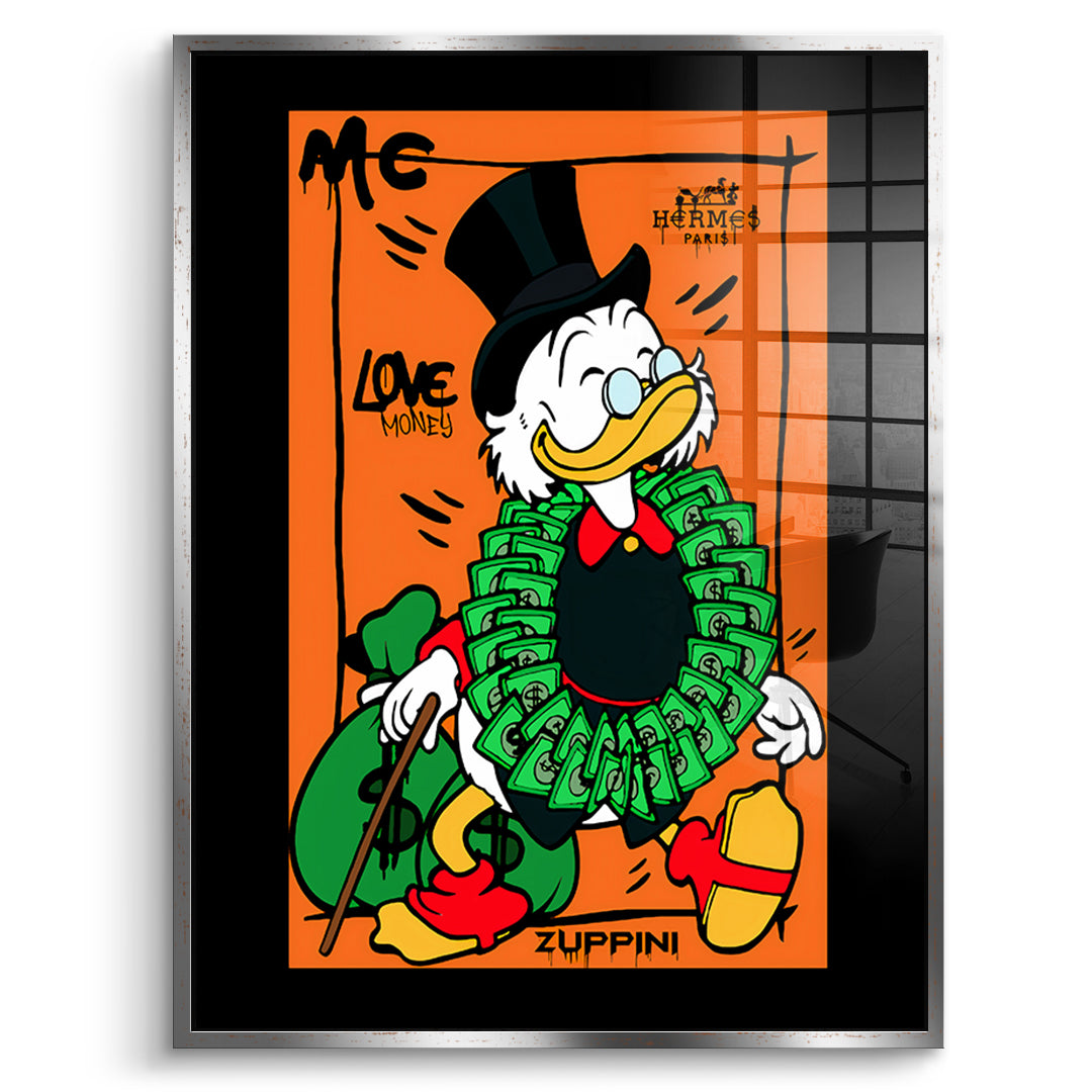 Happy Scrooge 4 - Acrylglas