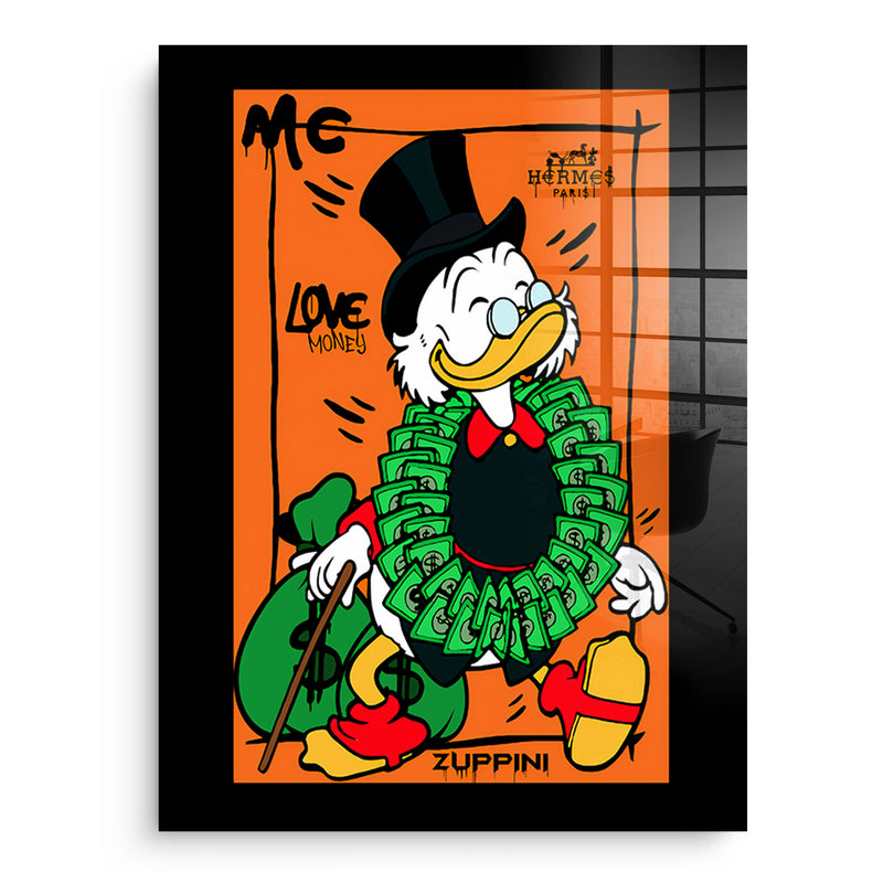 Happy Scrooge 4 - Acrylic glass