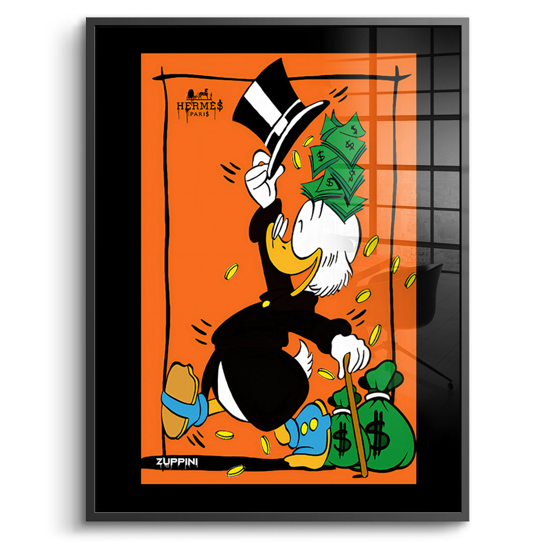 Happy Scrooge 5 - Acrylic glass