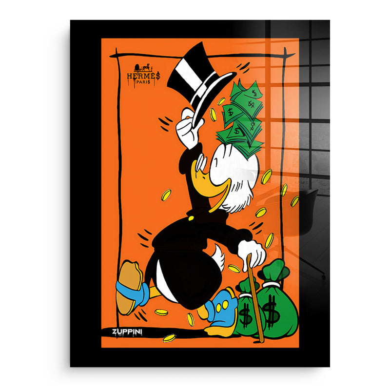 Happy Scrooge 5 - Acrylglas