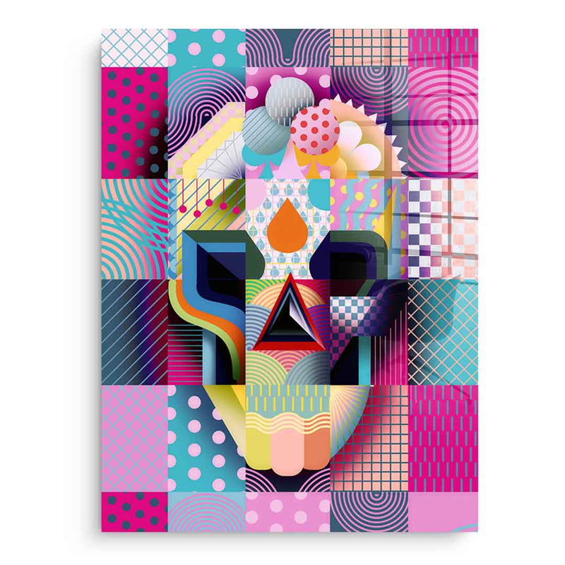 Happy Skull - Acrylic glass