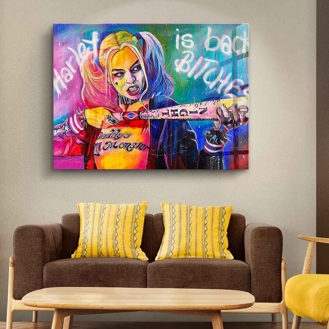 Harley is back - Acrylglas