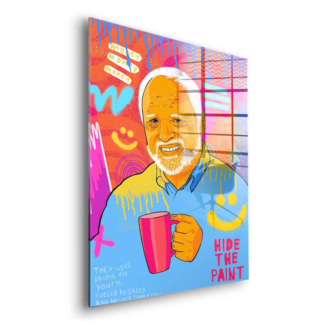 Harold Meme - Acrylglas