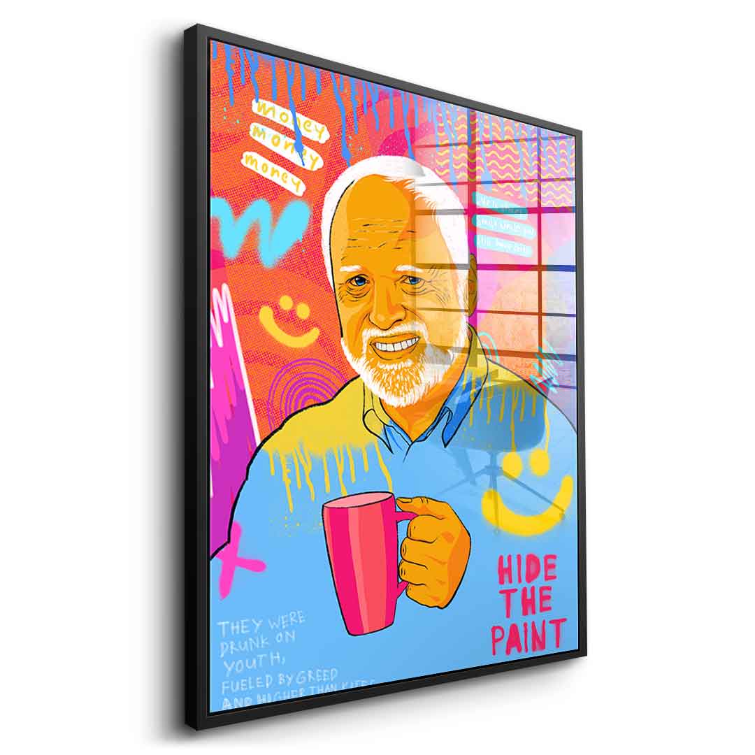 Harold Meme - Acrylglas