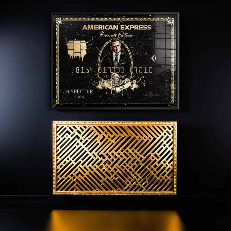 Royal American Express - Harvey Specter - Acrylglas
