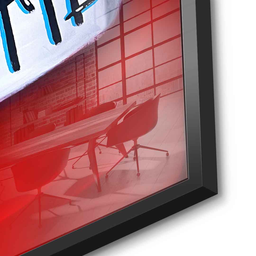 Haters gonna hate - Acrylic glass