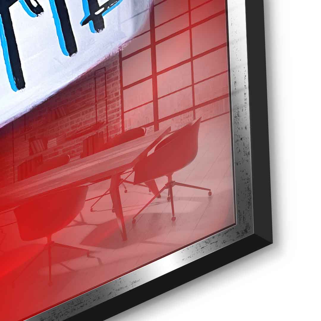 Haters gonna hate - Acrylic glass