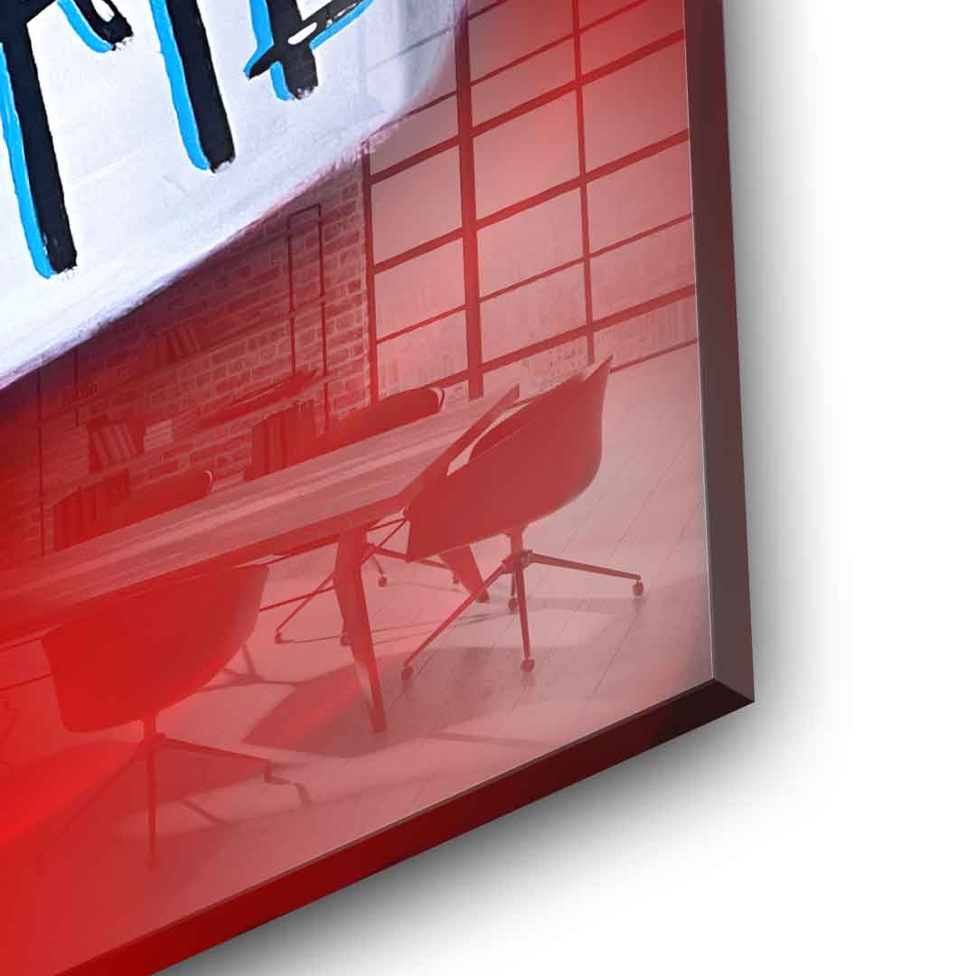 Haters gonna hate - Acrylic glass