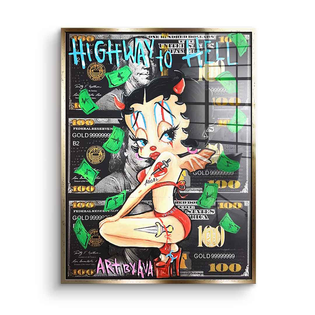 Highway to Hell - Acrylglas