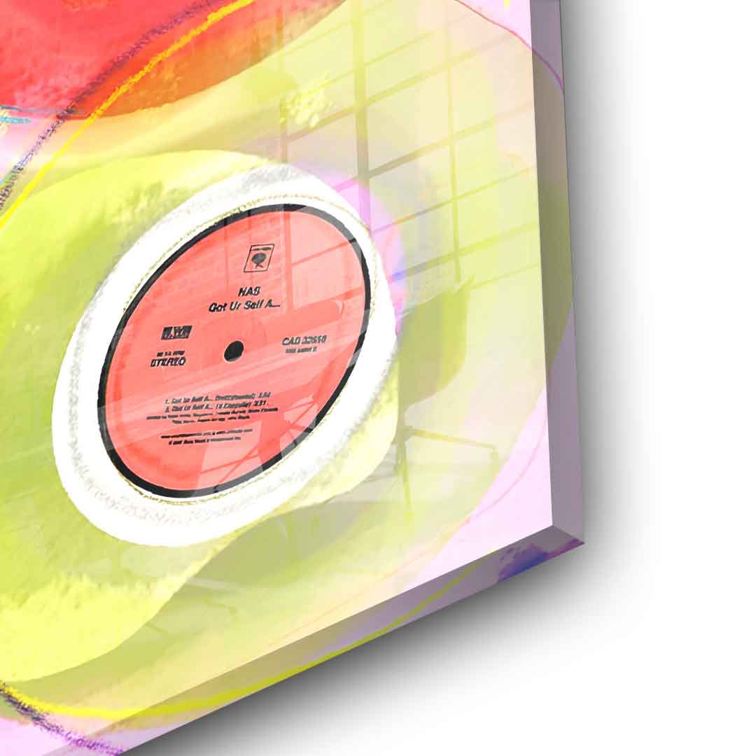 Hip-Hop Vinyl Collection - Acrylic Glass