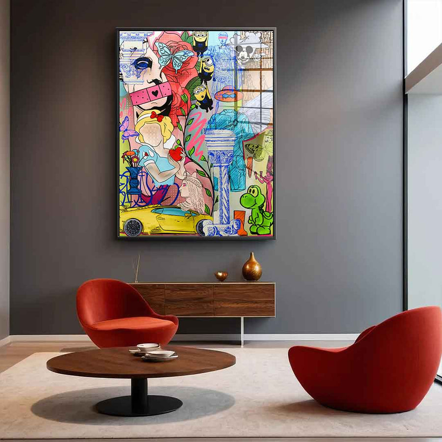 Histroy and Hype - Acrylglas