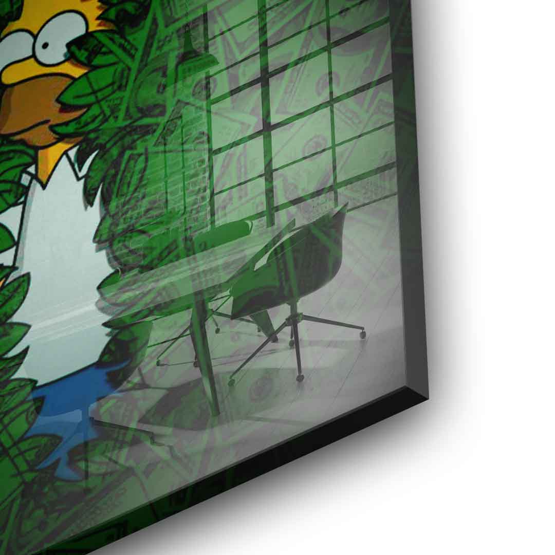 Bunch of money - Acrylic glass